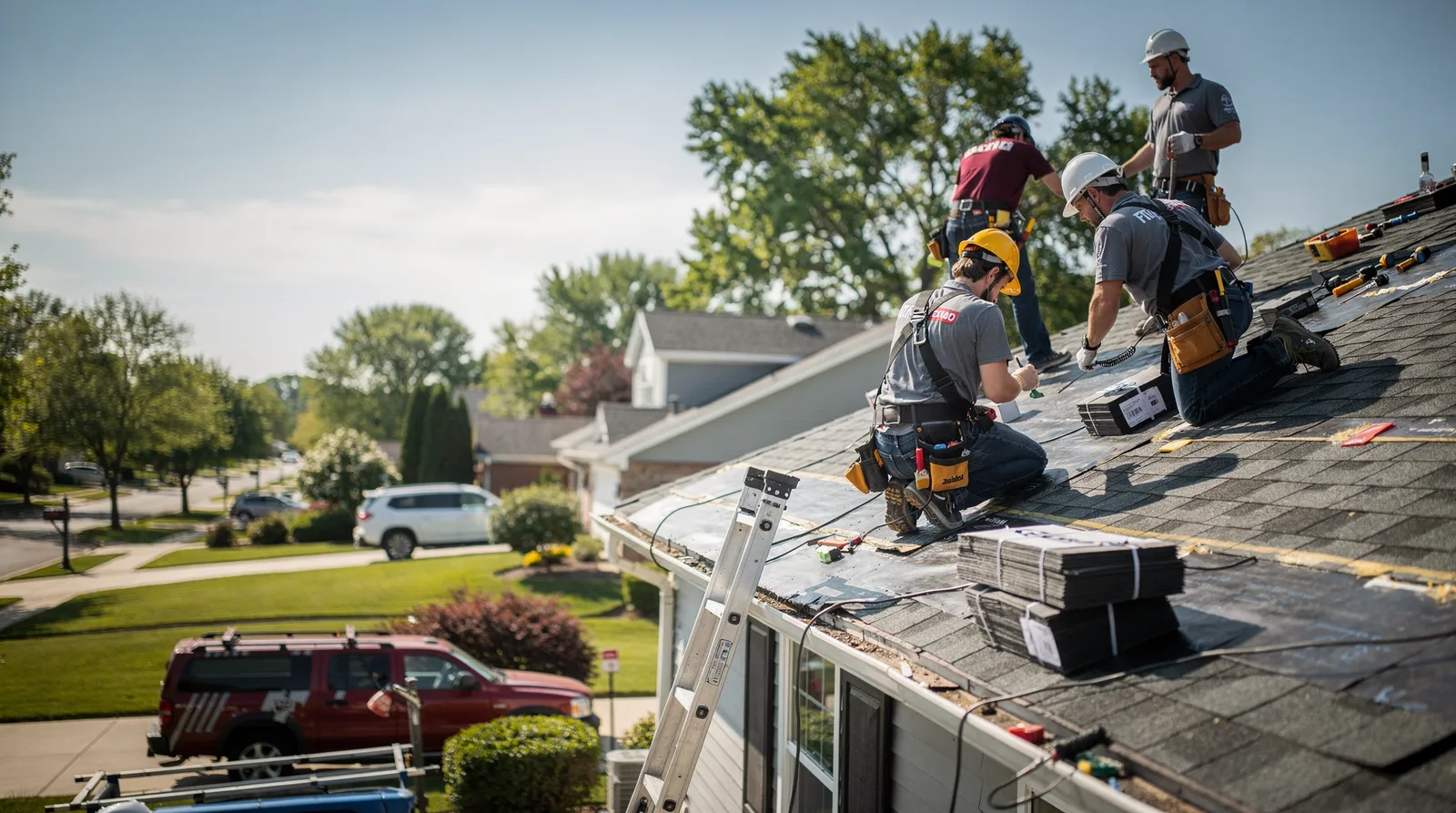 Roof Repair in Mount Desert, ME around you